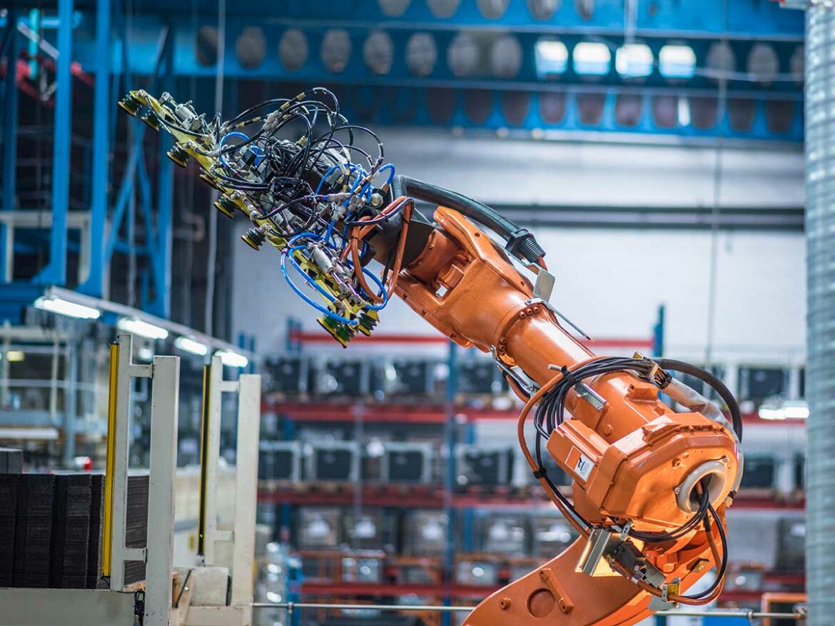 Robotics Applications in a Smart Factory